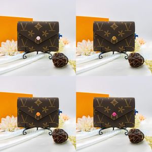 High quality flower rosalie victorine wallet purses luxury Womens key coin purse M41938 card holder keychain Man Designer wallets embossed Key pouch CardHolder gym