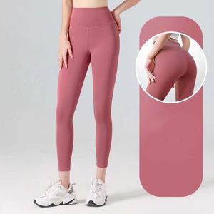 Pantaloni da donna leggings da yoga da donna pantaloni legging pantaloni sportivi fitness elastico da donna completo activewear collant completo pantalone a vita alta Lady Sport all'aria aperta