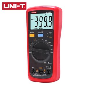 UT136B UT136C Digital multimeter mäter 1000V 10A AC/DC Spänningsström LCD -displayöverbelastning Alarm Snabbprovtagning