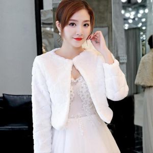 Giacche da donna Soft Winter Women Coat Cardigan Dress Scialle Wedding Party Bridal