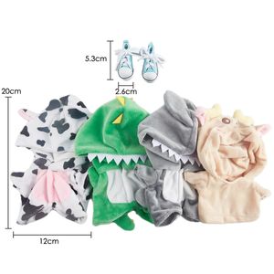 Puppenzubehör 20 cm Kleidung Plüsch für Idol Streunende Kinder Stofftier Niedlicher Cartoon-Overall Umhängetasche Leinwand Fans Geschenk 230322