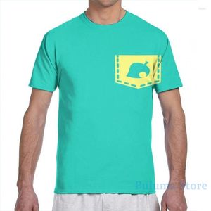 Camisetas para hombres Camiseta de bolsillo de color animal Camiseta Mujeres para mujeres en todo el estampado Tops de niña Tops Camisetas de manga corta