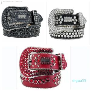 designer belt mens belt for women shiny diamond belts black on black blue white multicolour