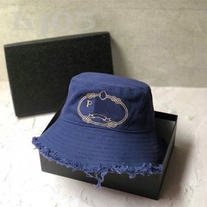 Berretto da uomo secchiello cappello da donna retrò cappelli di lusso fodera in cotone multicolor cool ragazza casquette nappe lettera ricamo cappello firmato tesa rotta PJ052 C23