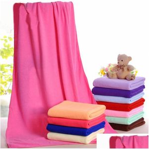 Asciugamani Accappatoi Baby 70X140Cm Asciugamano da bagno El Spa 100 vero cotone turco Consegna a goccia Bambini Maternità Doccia Dhynh