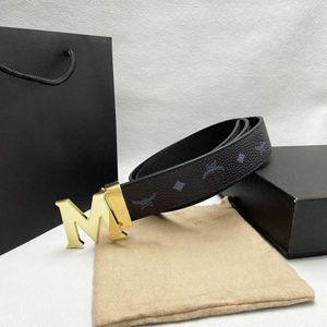 Designer cintos de couro genuíno para mulheres homens lison cronograma de ouro de luxo M Brand cinturões de moda cinto de cintura Cintura Ceinture