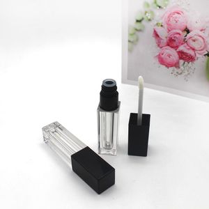 100pcs 5 ml akrylowe linie błyszczące rurki Mini DIY Lipgloss Rurki pojemnik na butelki do makijażu Butelki do napełniania narzędzie kosmetyczne