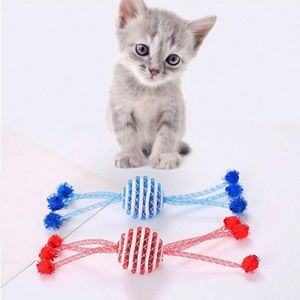 Cat Toys Cute Claw Sharpener Toy Candy Ball Plastic Rotatable Training Accessories Kitten Interactive Playing Chew