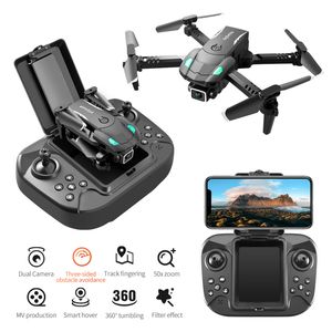 S128 Mini Drone 4K HD Camera Three-Sided Hinder Undvikande Smart Hover Foldbar Quadcopter UAV Professional RC Drones With Camera