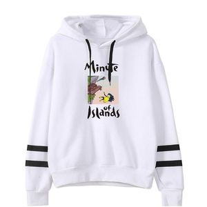 Felpe con cappuccio da uomo Felpe Minute Of Islands Anime Uomo Donna Pullover Felpa con cappuccio in cotone felpato Felpa oversize Ragazzi Ragazze Abbigliamento sportivo Top