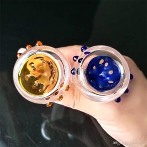 Sparkling glass bubble bongs accessories Unique Oil Burner Glass Bongs Pipes Water Pipes Glass Pipe Oil Rigs Smoking with Dropper