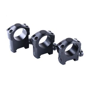 Hunting 1 Pair 254MM 30MM Scope Ring Mount High Medium Low Position Riflescope 20MM Weaver Picatinny Rail Accessory 230322