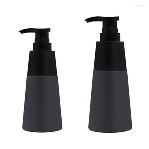 Storage Bottles Portable Solid Color Push-type 200/350ml Spray Bottle Shampoo And Shower Gel In For Business Or Travel Empty Containers