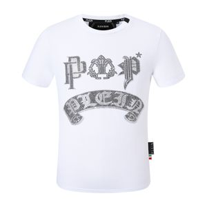 PLEIN BEAR T SHIRT Magliette firmate da uomo Abbigliamento di marca T-SHIRT da uomo con strass PP Skull T-SHIRT COLLO ROTONDO SS GOTHIC E PLEIN CON CRISTALLI Maglietta Hip Hop Top Tees 161227