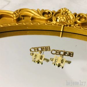Mini gioielli color oro orori di lusso per uomini in acciaio inossidabile ohrringe boho geometry orecchino lettere di design di moda in cerca di design grazioso tiktok zb048 e23