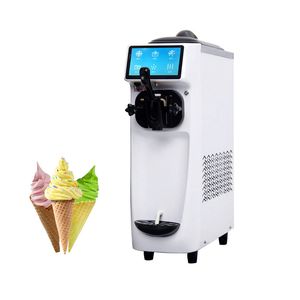 Commercial Soft Ice Cream Machine Sundae 22 l / h Pojemność ze stali nierdzewnej zbiornik 1 marker lodów smakowych