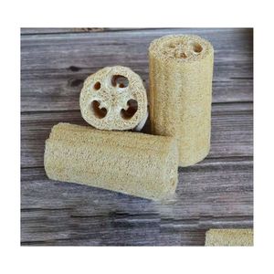 Bath Brushes Sponges Scrubbers Natural Loofah Luffa Supplies Environmental Protection Product Clean Exfoliate Rub Back Soft Towel Dhoea