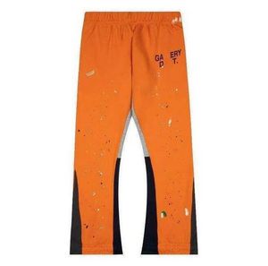 Men's Pants Ss Galleries Sweatpants Dept Speckled Letter Print Mens Couple Loose Versatile Casual Straight Dw Jacketstop Pants Good Bargain m