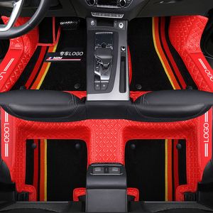 Custom Car Floor Mats For Audi Q3 sportback Q4 e-tron Q5 Q7A1A3 A4 B8 A6 Sedan S3 S6 S7 S8 SQ5 TT Automobile interior parts