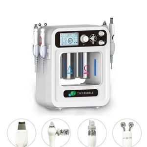 Máquina de dermoabrasão portátil de oxigênio de oxigênio por portátil para cuidados com a pele Multifunction H202 Facial Machine