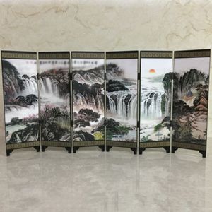 Screens Room Dividers Decor Wall Partition Art Decal Kitchen Wooden Chinese Folding Panel Partitions 230321