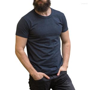 Erkek Tişörtleri Kolej Stili 2023 Saf Pamuklu Günlük T-Shirts Düz Renk Siyah Gri Öğrenci Gençlik Teetops Olgun Erkek İçin