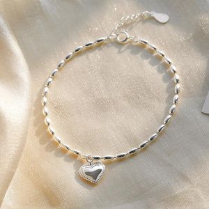 Ссылка браслетов мода Женщины Люблю сердце браслет для друзей Свадебная вечеринка ювелирные украшения шарм