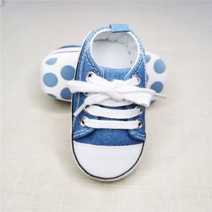 First Walkers Canvas Baby Sports Sneakers para meninos Born garotos sapatos infantis infantil solo solo Antislip 230322