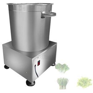 Commercial Vegetable Dehydrator Spin Dryer Stuffing Squeezer Electric Vegetable Centrifugal Dewatering Machine