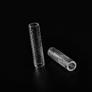 Zubehör Hohle Sandstrahl-Quarz-Terp-Säulen 6 mm * 25 mm 6 mm * 30 mm 6 mm * 35 mm 6 mm * 40 mm Quarzpillen für Terp Slurper Blender Banger Nails Glas Wasser