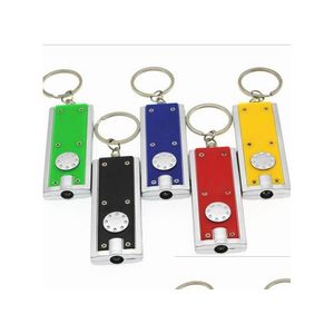 Led Gadget Russian Box Small Flashlight Keychain Lights Creative Gift Promotions Electronic Drop Delivery Electronics Gadgets Dhbyh