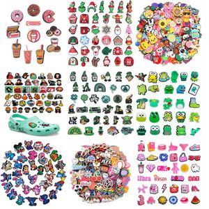 Schuhteile Zubehör Niedliche Croc Charms für Kinder PVC Cartoon Pack Kawaii Dekoration Geburtstagsgeschenke Partybevorzugungen Drop Lieferung Otqu9