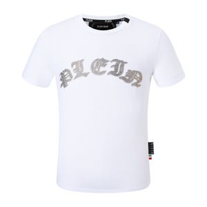 PLEIN BEAR T SHIRT Magliette firmate da uomo Abbigliamento di marca T-SHIRT da uomo con strass PP Skull T-SHIRT COLLO ROTONDO SS GOTHIC E PLEIN CON CRISTALLI Maglietta Hip Hop Top Tees 161221