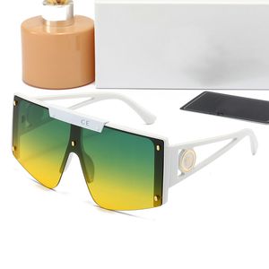 Männer Designer Sonnenbrille mit Schachtel Sonnenbrille für Frauen Luxus große Klassiker Mode passende Fahrt Schattierung UV -Schutz polarisierte Brille schön