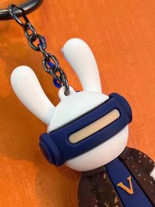 PVC Key Chain Supplies with Box Cute Keychain Holder Treket Jewelry Keychain Ligoon Cartoon Animais Lovers