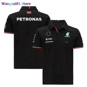 WANGCAI01 MĘŻCZYZN POLOS 2021 Krótkie koszulki Polo Polo F1 Team Clothing T-shirts Sprzedano nowy zespół F1 0323H23