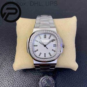 Ppf 3k 5711 8mm Factory Cal324c Luxury Diving Machinery Orologio V4 Versione 40mm 324sc Movimento Impermeabile Marchio Diamond Pp YNF8