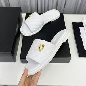 2023 Luxury Fashion Leisure High Quality Channel Summer Men's Female Slipper Multi -Color Platform Wedge Sandals MMK