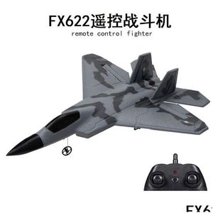 Электрический/RC Aircraft Electric RC XK A180 F22 RAPTOR 2 4G 3CH 320 мм крыло 3D 6G Режим переключаемого режима 3 оси 6 гиробатика EPP airpl Dhcji