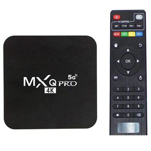 Android TV Box MXQ Pro 10 Rockship RK3228A Quad Core 4K HD Mini PC 1G 8G Wi -Fi H.265 Smart Media Player Dowód Elektronika Sate Dhrgd
