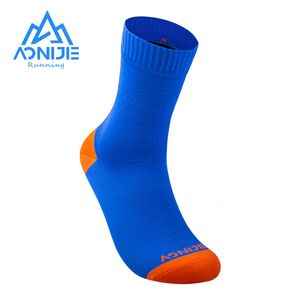 Calzini da uomo Aonijie One Coppia E4821 Sportster Waterproof Socks Socks Bamboo Fibra Strato Water Repellente per la corsa Warking 230322 230322