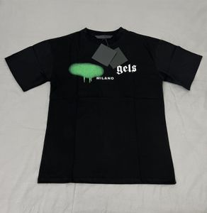 T Shirt Tasarımcı Tshirt Gömlek Erkekler Erkek Kız Tişört Palmiye Ağacı Büyük Nefes Alabilir Sıradan Melekler T-Shirts% 100 Saf Pamuk Boyut