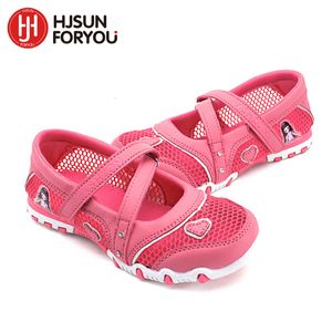 First Walkers 2023 Sommer Hohe Qualität Rutschfeste Kinderschuhe Mädchen Mode Sandalen Cartoon Prinzessin Kinder Flache 230323