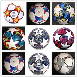 New 22 23 24 European champion Soccer ball size 5 balls 2022 2023 2024 Final KYIV PU balls granules slip-resistant football
