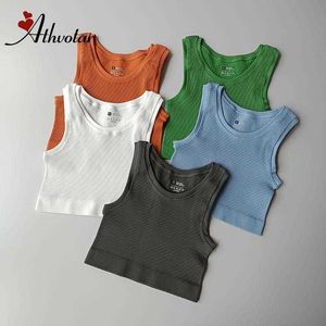 Camisoles Tanks AVOTAR Frauen Yoga Sport Bh Frauen Shoproof Sexy Ba Sport Bhs Breaable Aletic Fitness Lauf Gym V Tops Z0322