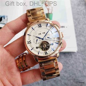 Torque Flywheel Mens Watches Top Brand Luxury Multifunction Wristwatch Super Waterproof High Quality Timepiece Male 2691