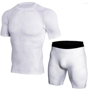 Fitnesskleidung Modemann Fitness Set Anti-Schulen tragen Stretch Training Tuchsport Sport