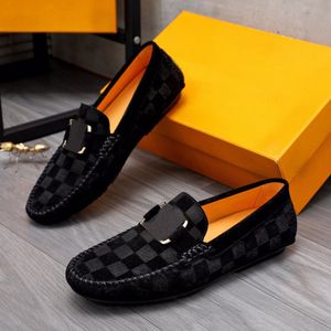 2023 Men Dress Shoes Party Wedding Business Oxfords Fashion Brand Designer Loafers Mens Slip On Casual Flats Size 38-44