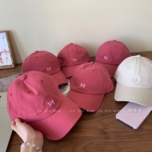 Raspberry Red Baseball Cap Summer Sun Ochrony Visor Caps Ladies Casual Casquette Hat