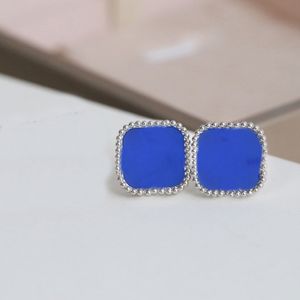 Fashion Vintage Stud 4/Четыре листового клевера Клавер Серьги Ван Серьги Валентина День матери Клиф Свадебные украшения xs6d